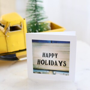 Holiday/Christmas Greeting Card &quot;Happy Holidays&quot;