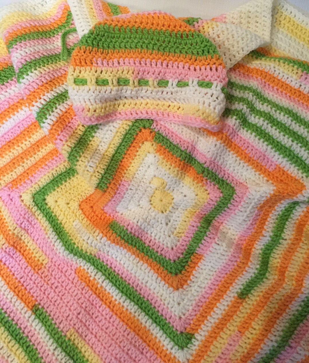 Hooded Baby Blanket Etsy