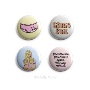 The Virgin Suicides One Inch Pinback Button Set