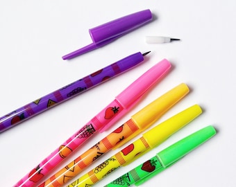 Vintage Fruit Scented Pop-a-Point Pencils