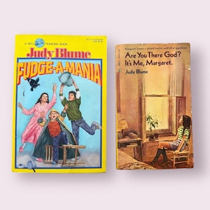 Vintage Judy Blume Books