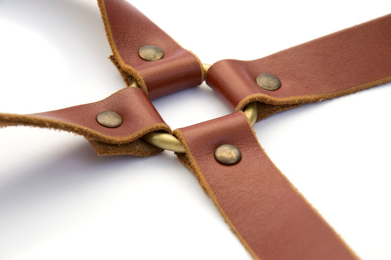 Personalized Apron Serge Leather Strap Double Sided Custom Etsy