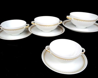 Vintage Lorenz Hutschenreuther Snack Plate and Cup Set, Apart
