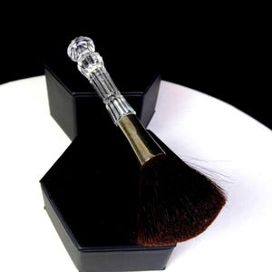 ウォーターフォード　メイクブラシ  crystal Waterford Crystal Makeup Brush - Etsy