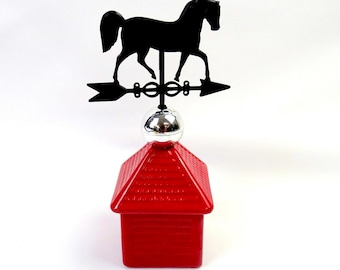 Avon Weather Vane Deep Woods 4 Fl Oz After Shave Vintage 4 1/8" Cologne Bottle