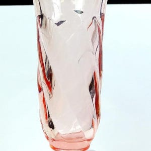 Paden City Glass 154 Rena Resturant Ware Swirl Cheriglo 5 3/4" Parfait 1933-40 immagine 1
