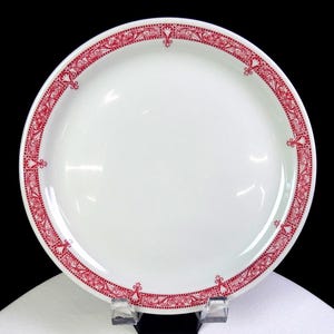 Shenango China Restaurant Ware Edgemere Pattern Vintage 9" Dinner Plate 1958