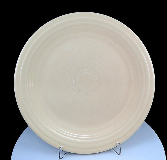 Homer Laughlin Fiesta Older Genuine Mark 9 1/2 Ivory Etsy