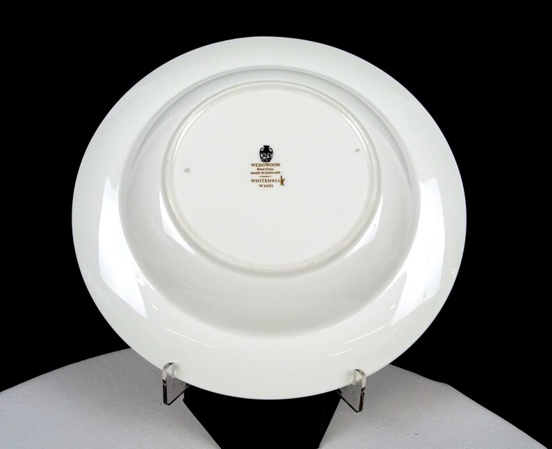 Wedgwood Porcelain Whitehall White 2 Piece Vintage 9 Etsy