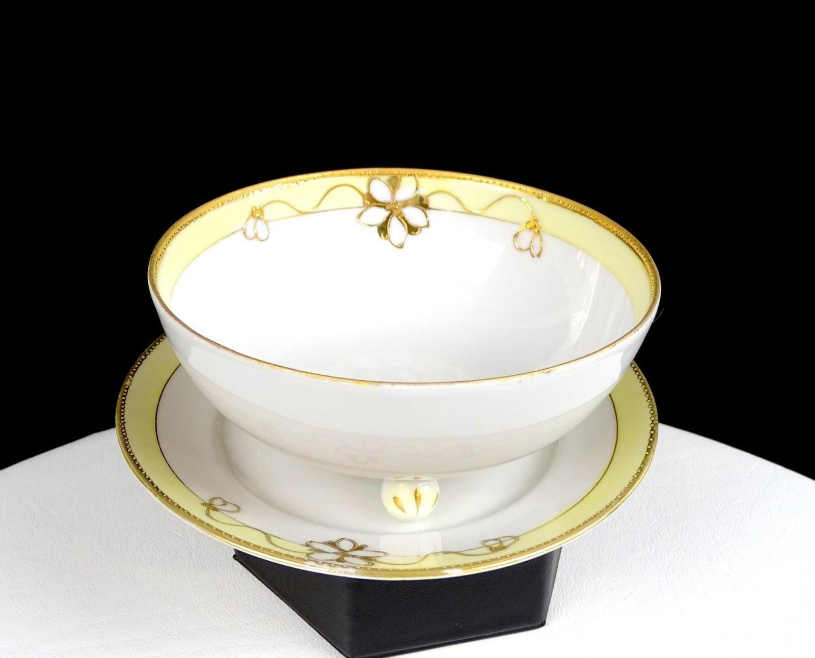 【最終限界値下げ❣️】 オールドノリタケ　アールデコ　蓋付き　器 最終限界値下げ❣️】 オールドノリタケ アールデコ 蓋付き 器