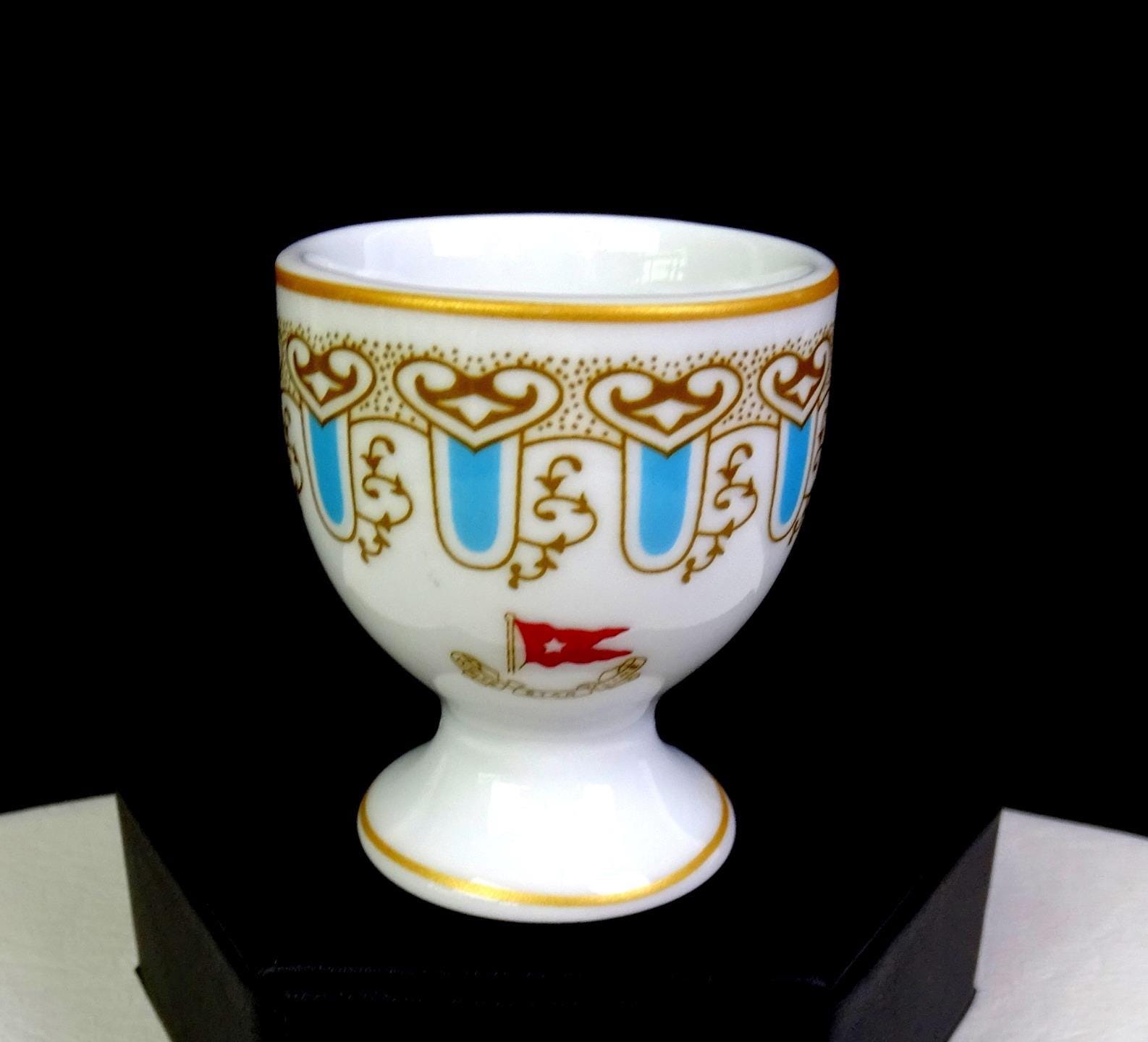 Stonier & Co Wisteria Porcelain RMS Titanic White Star Line 2 1/4