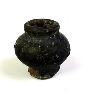 Sukhothai Thailand aardewerk Ban Ko Noi ovens antieke 1 3/4" Mini Jarlet 1400-1699