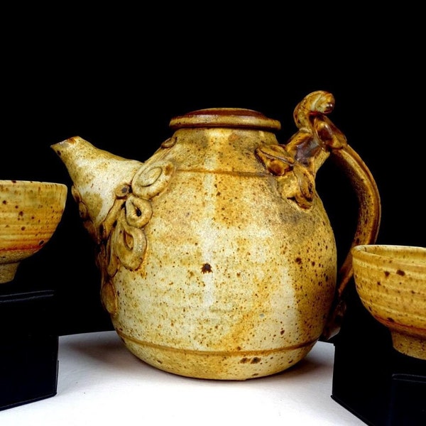 Art Pottery Teapot Etsy