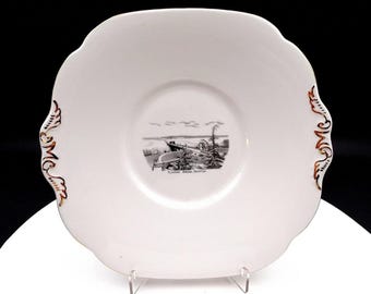 コリングウッズ イングランド フローティングブリッジ シアトル 9.25インチ コレクタープレート