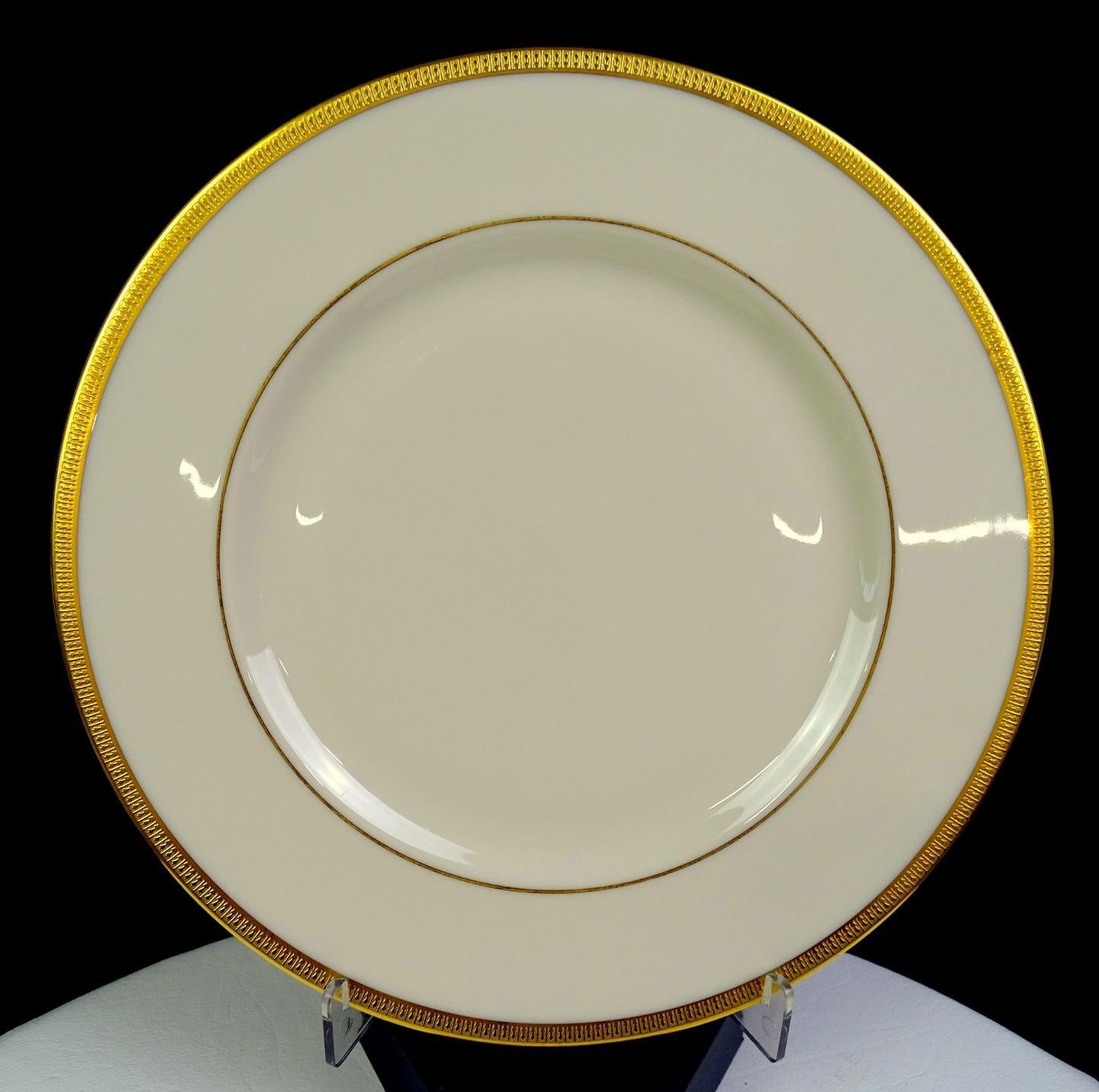 USA製　LENOX TUXEDO 21cmプレート5枚　レノックス　タキシード Lenox, Tuxedo (Gold Backstamp) | Replacements, Ltd.