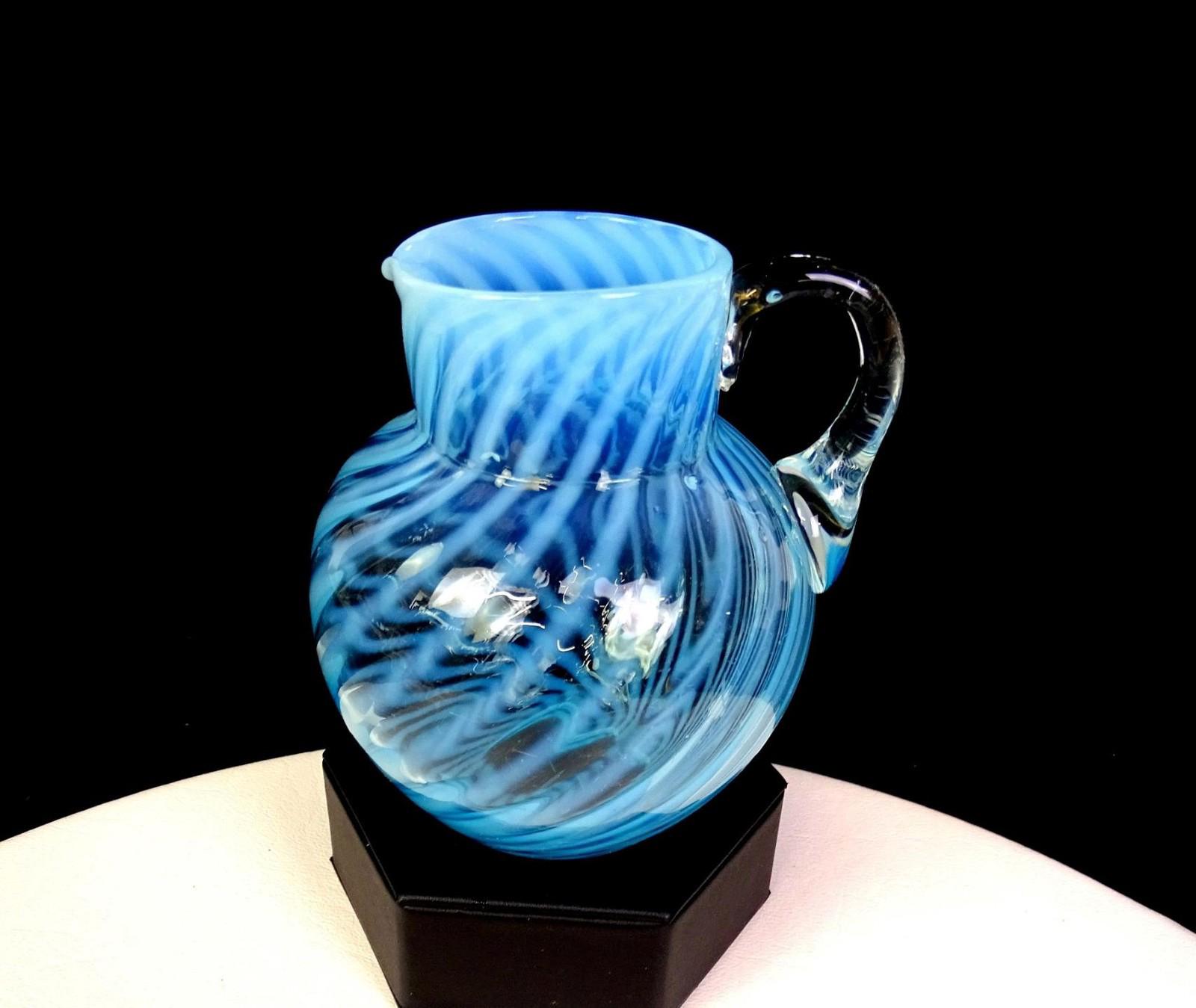 Spiral glass pitcher - Etsy 日本