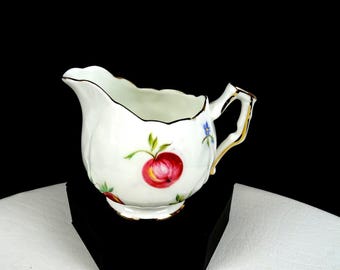 Aynsley England porselein Florida patroon fruit vintage 2 3/4" creamer