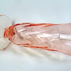 Paden City Glass 154 Rena Resturant Ware Swirl Cheriglo 5 3/4" Parfait 1933-40 immagine 3