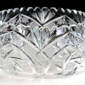 Crystal Lausitzer Bowl - Etsy