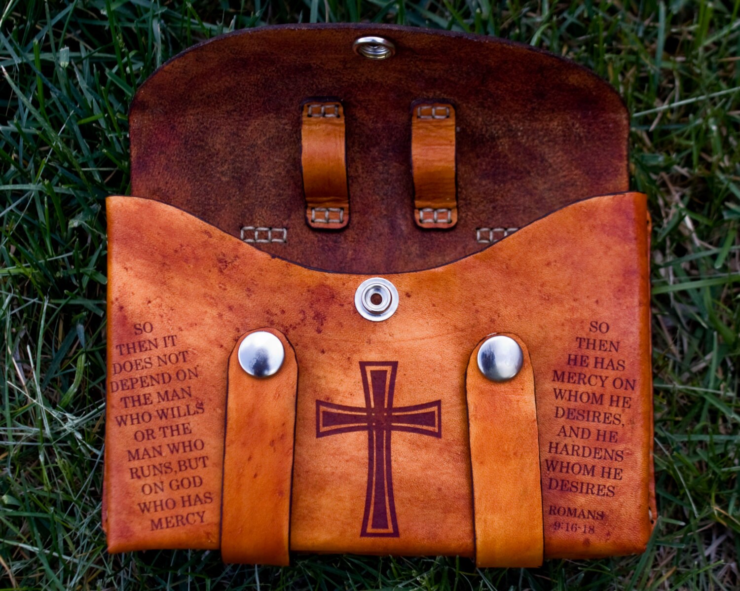 Custom Leather Bible Sheath Etsy Canada
