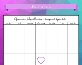 Mommy or Daddy Baby Shower Game Printable - Etsy