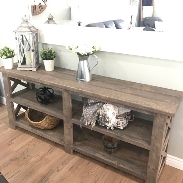 Tavolo da consolle rustic farmhouse