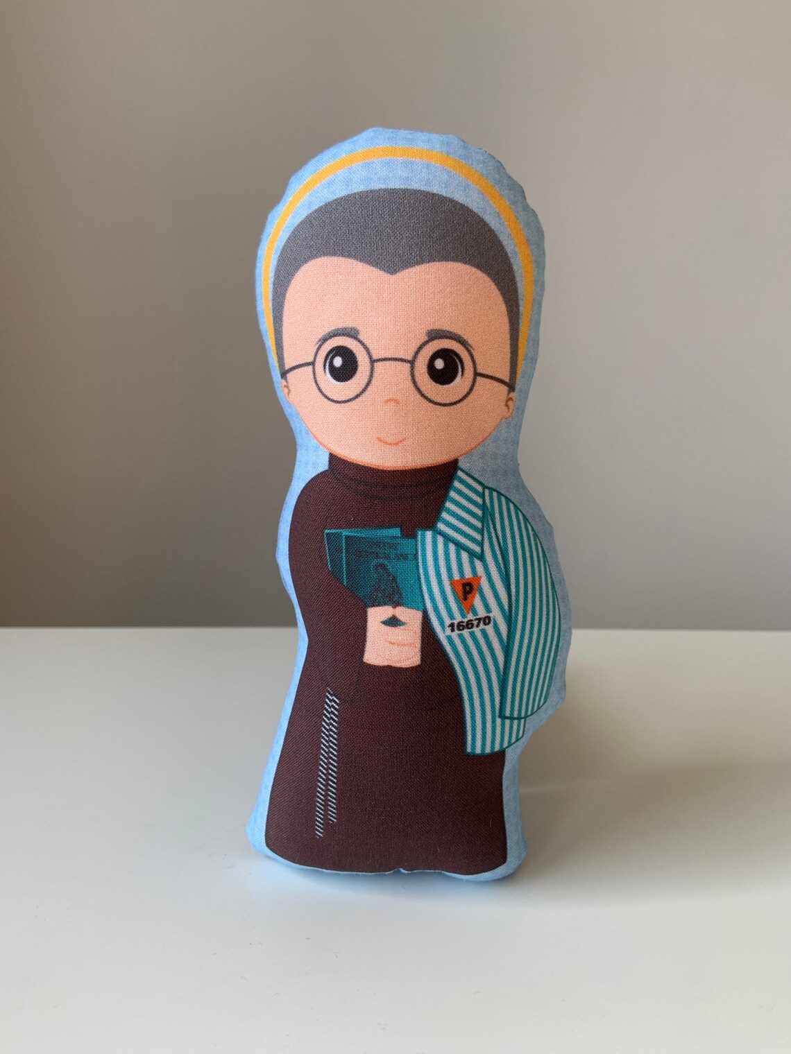 Saint Maximilian Kolbe Stuffed Doll Saint Pillow Doll Saint | Etsy