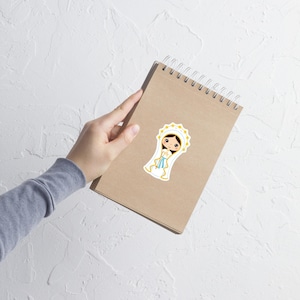 Our Lady of Lourdes Sticker, Our Lady of Lourdes Sticker, Our Lady of Lourdes Waterproof Sticker