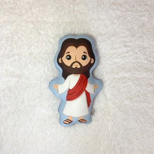 Jesus Stuffed Doll, Saint Gift, Baptism, Catholic Gift, Jesus Christ Gift, Jesus Doll, Pillow Doll, Jesus Christ, Catholic Saint, Christ