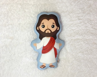 Jesus Stuffed Doll, Saint Gift, Baptism, Catholic Gift, Jesus Christ Gift, Jesus Doll, Pillow Doll, Jesus Christ, Catholic Saint, Christ
