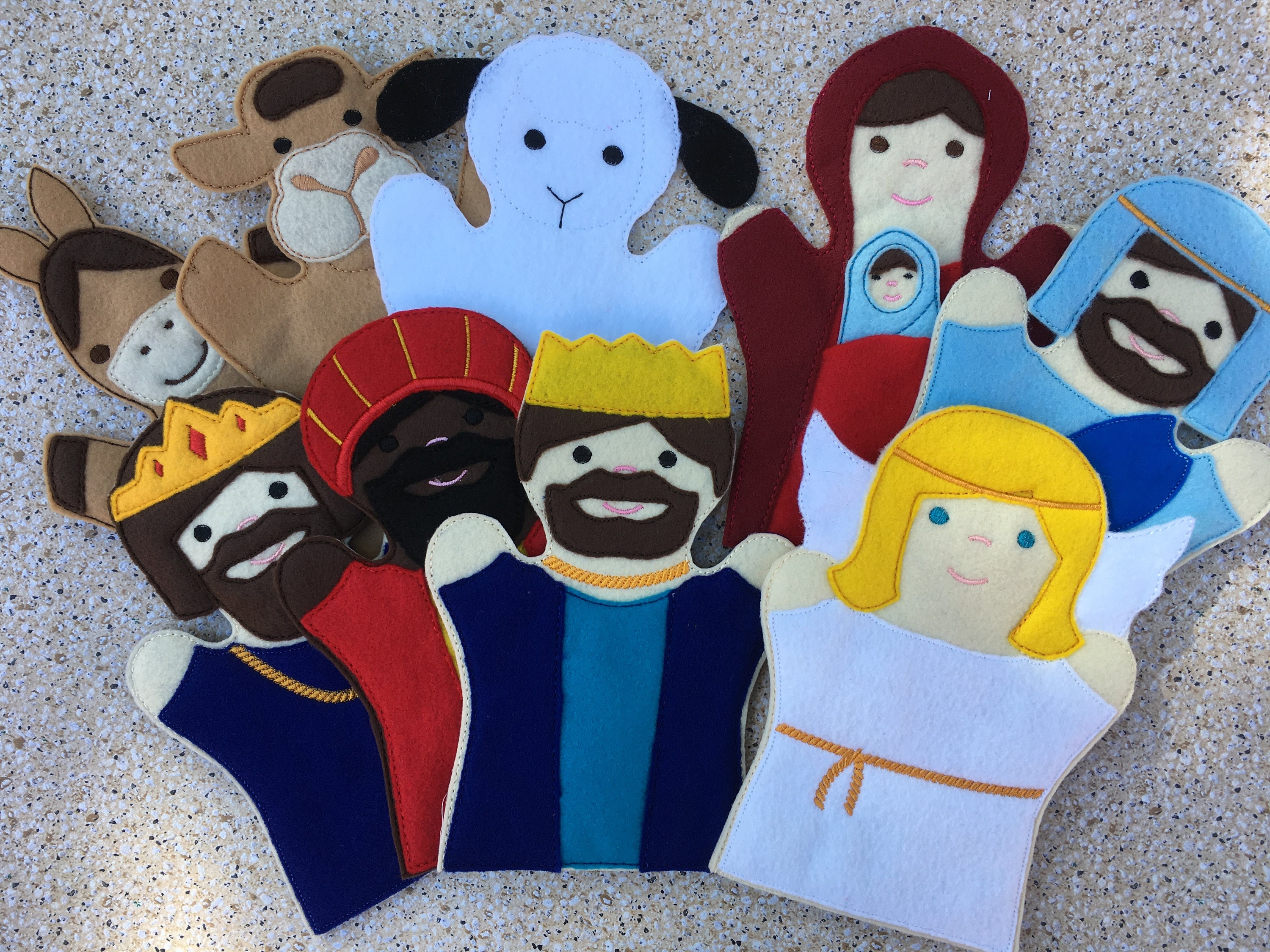 Nativity Set Puppet for Adult Kids and Finger Puppets Kids Etsy