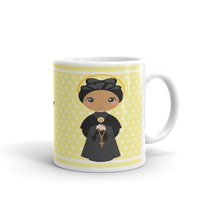 Saint Josephine Bakhita Mug, Catholic Mug, Catholic Gifts, Saints Mug, Saint Josephine Bakhita