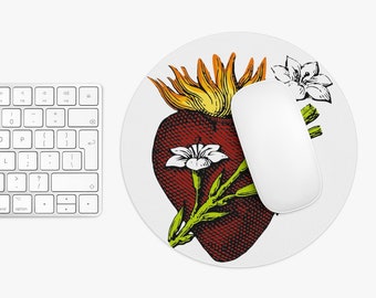 Most Chaste Heart of Joseph mouse pad, Catholic mouse pad, homeschool mouse pad, Catholic Saints mouse pad, St Joseph mousepad