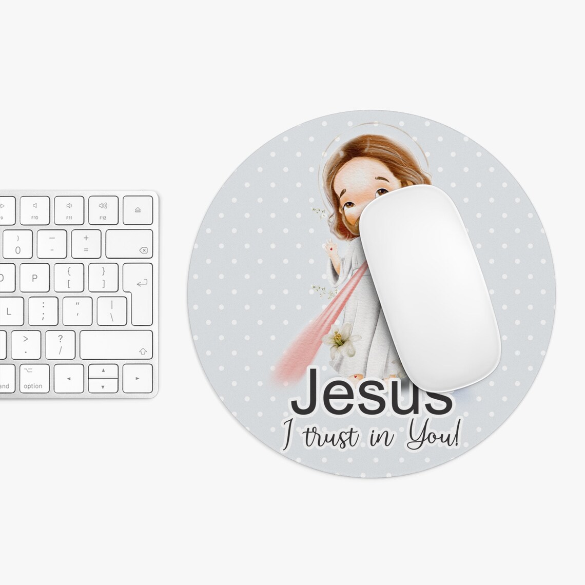 Jesus Mouse For Computer Jesus Divine Mercy Mousepad, Jesus Christ Mouse Pad, Saints Mouse Pad ...