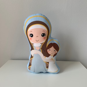 Saint Anne Stuffed Doll, Saint Gift, Baptism, Catholic Gift, Gift,  Doll, Pillow Doll, Saints for kids, saints doll, catholic kids, St. Anne