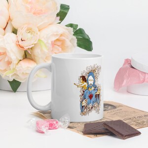 Jesus Christ 11oz Mug, Catholic Mug, Saints Mug, Catholic Saints Mug, Devotional Mug