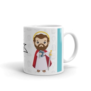 Saint  Paul Mug, Catholic Mug, Saints Mug, Catholic Saints Mug, Devotional Mug