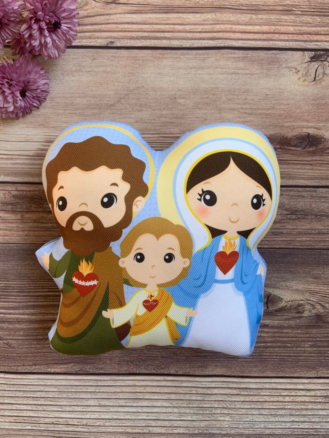 Divine Family Stuffed Doll, Catholic Saint Gift, Holy Family Gift ...