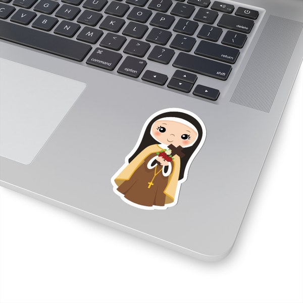 Saint Therese of Lisieux Sticker, St Therese of Lisieux Sticker, Therese of Lisieux Waterproof Sticker