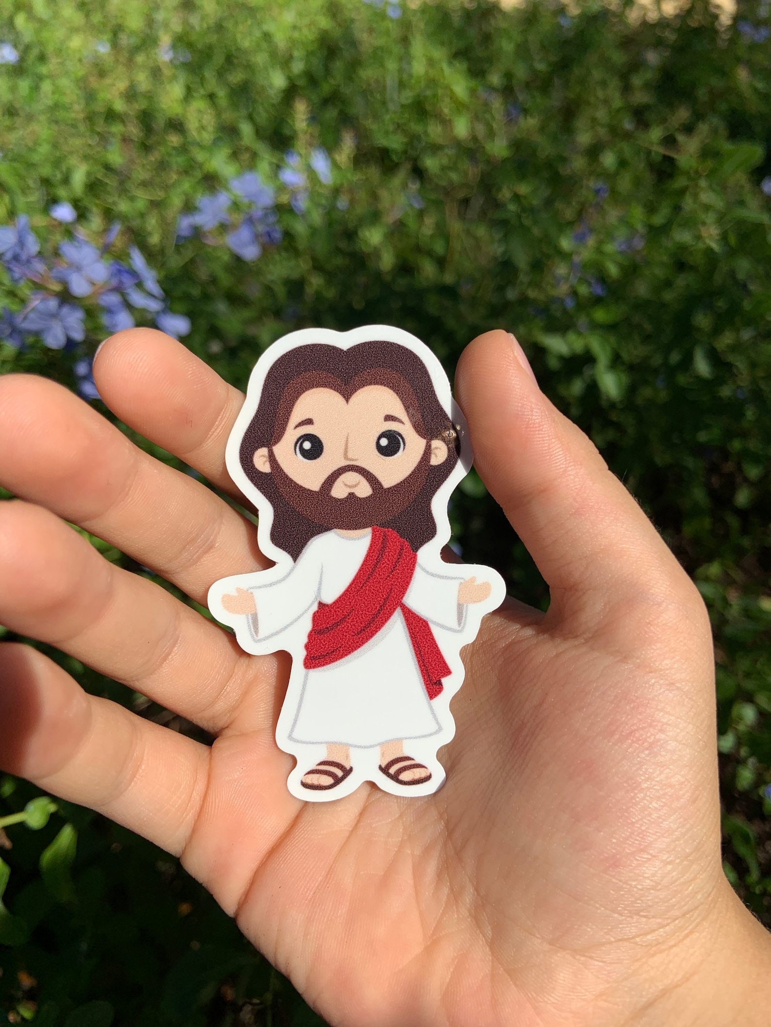 Jesus Christ Sticker Jesus Vinyl Sticker Jesus Waterproof Etsy