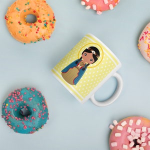 Saint Kateri Tekakwitha Mug, Catholic Mug, Catholic Gifts, Saints Mug, Saint Kateri Tekakwitha
