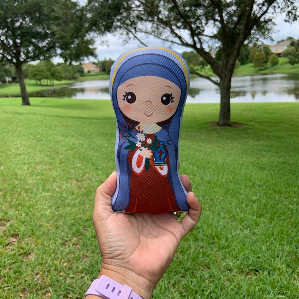 St. Anastasia Stoffpuppe, St Anastasia Puppe, St Anastasia Puppe, Kissen Puppe, St Anastasia Puppe, Taufe, Katholisches Geschenk,