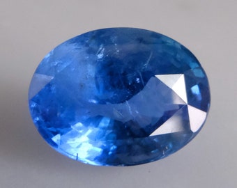 15ct Unheated Burmese Blue Sapphire Gem GIA