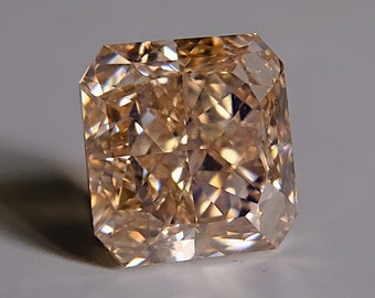 SOLD 6ct Fancy Strong Yellow Fluorescence Diamond