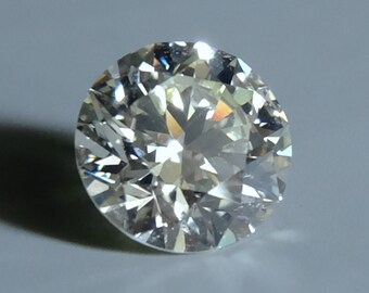 2ct M VVS2 Diamond Round Loose Gem