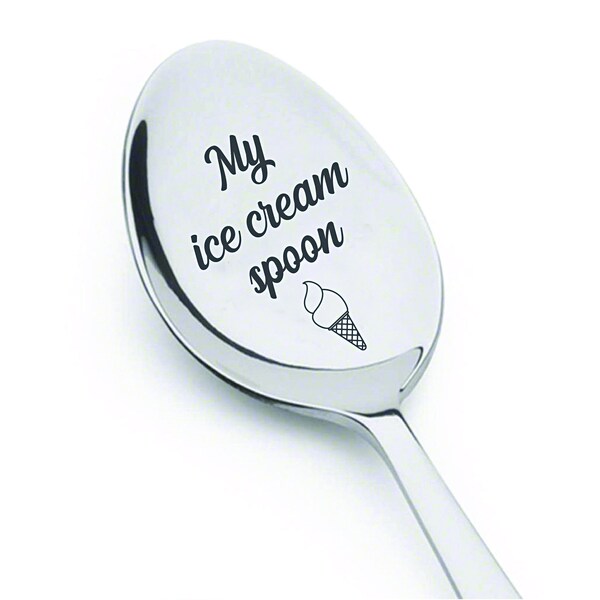 My Ice Cream Spoon Etsy
