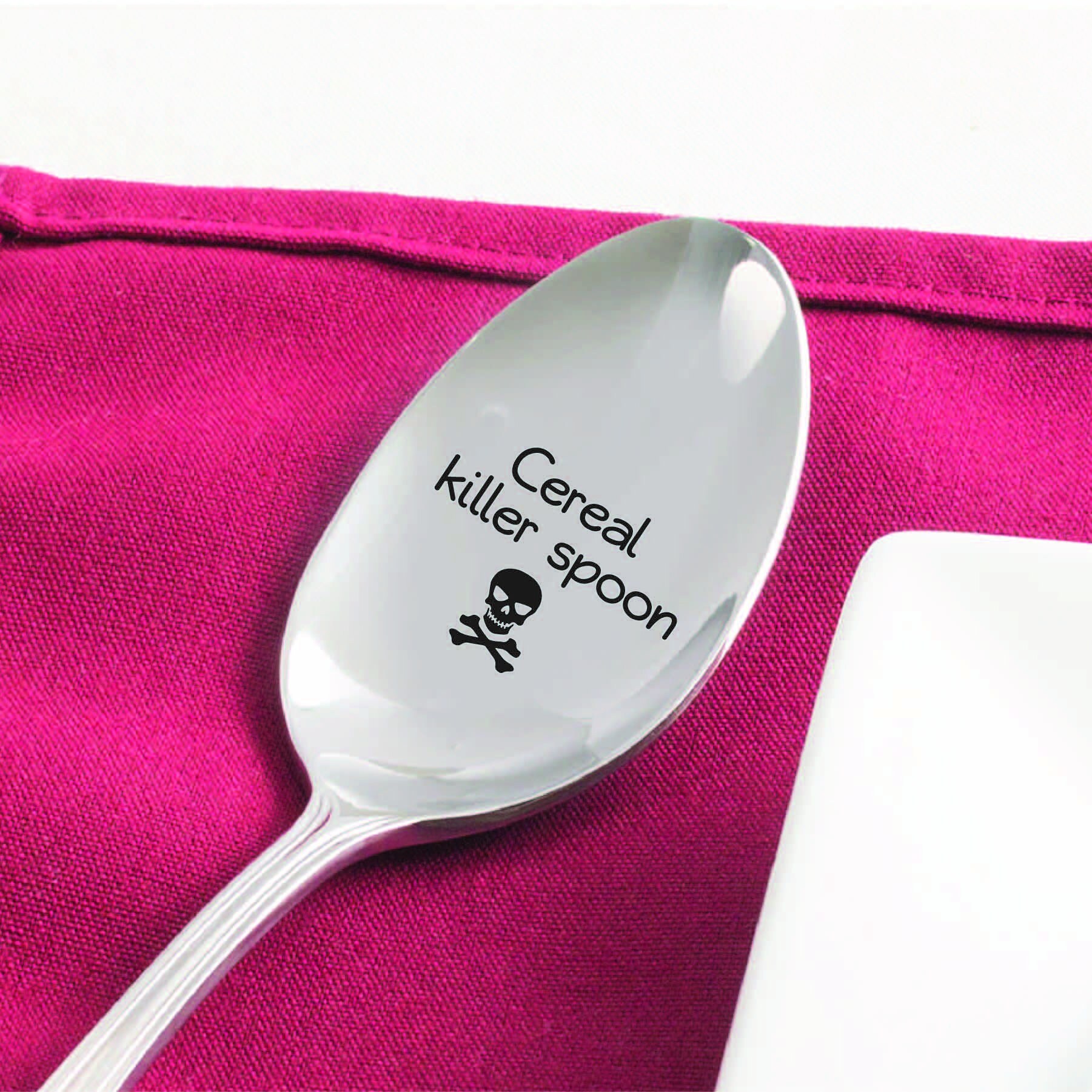 Cereal Killer Spoon Cereal Killer Cereal Spoon Cereal Lovers Etsy