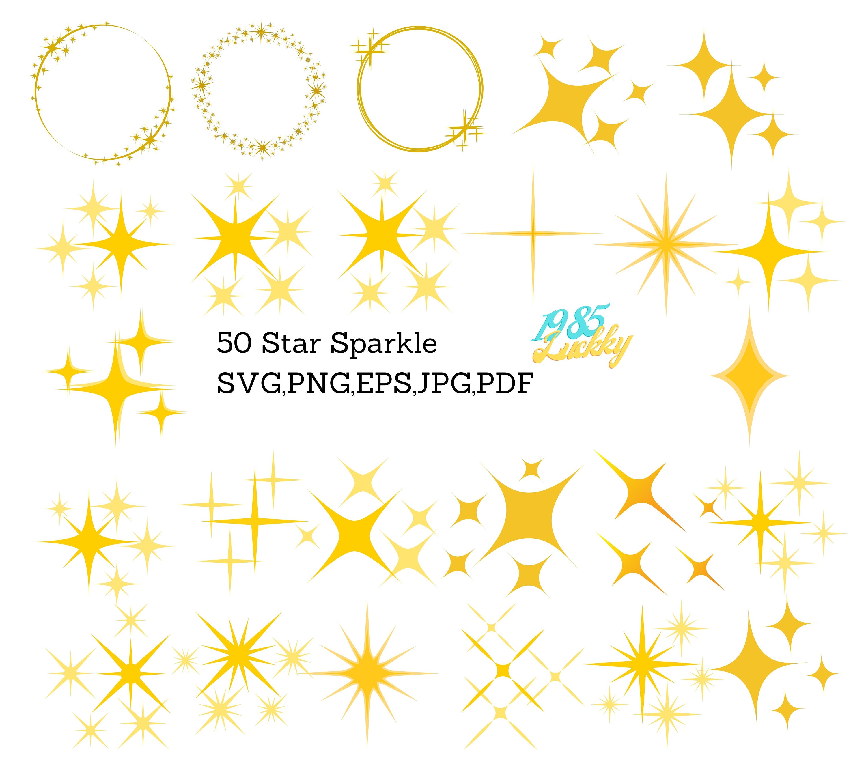 Yellow Glitter SVG - Free SVG files