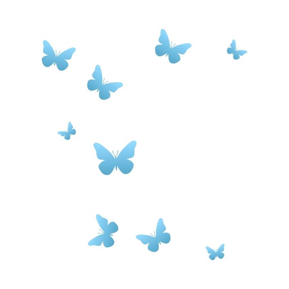 Flying Butterflies SVG, Butterfly Silhouette, Butterfly Cut File, Digital  Download, Cricut, Silhouette Cut File