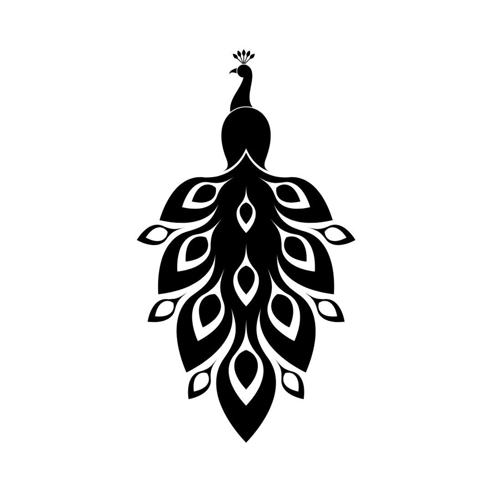 15 Peacock Svg Peacock Feather Svg Bird Svg Peacock Etsy